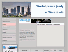 Tablet Screenshot of prawojazdywarszawa.pl